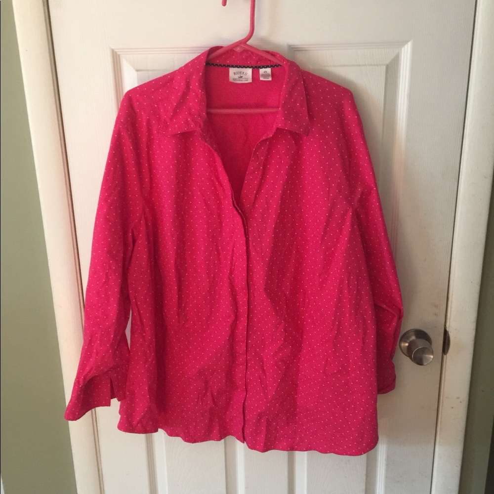 Lee Rider Effortless Care Button Down shirt  4X